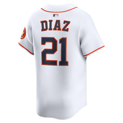 Yainer Diaz Houston Astros Home Limited Player Jersey - White | Nike