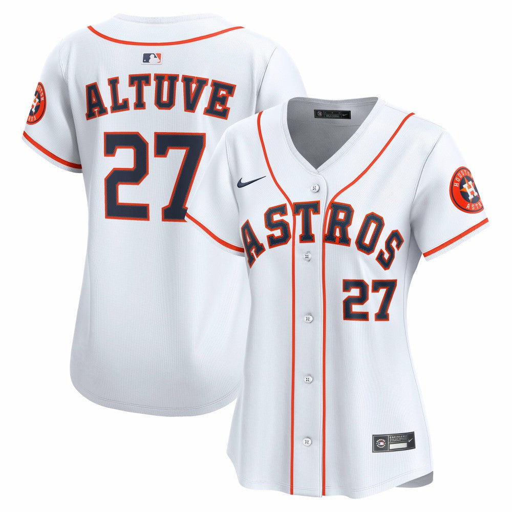 Jose Altuve Houston Astros Women's Home Limited Player Jersey - White | Nike
