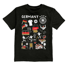 Germany National Team Vive La Fete Youth Impressions Artwork T-Shirt / Soccer On sale