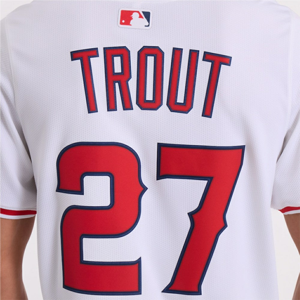 Mike Trout Los Angeles Angels Home Limited Player Jersey - White | Nike