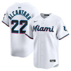 Sandy Alcantara Miami Marlins Home Limited Player Jersey - White | Nike
