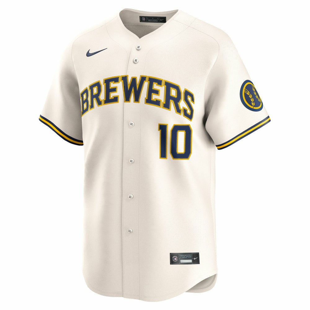Sal Frelick Milwaukee Brewers Home Limited Player Jersey - Cream | Nike