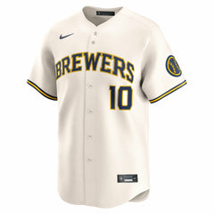 Sal Frelick Milwaukee Brewers Home Limited Player Jersey - Cream | Nike