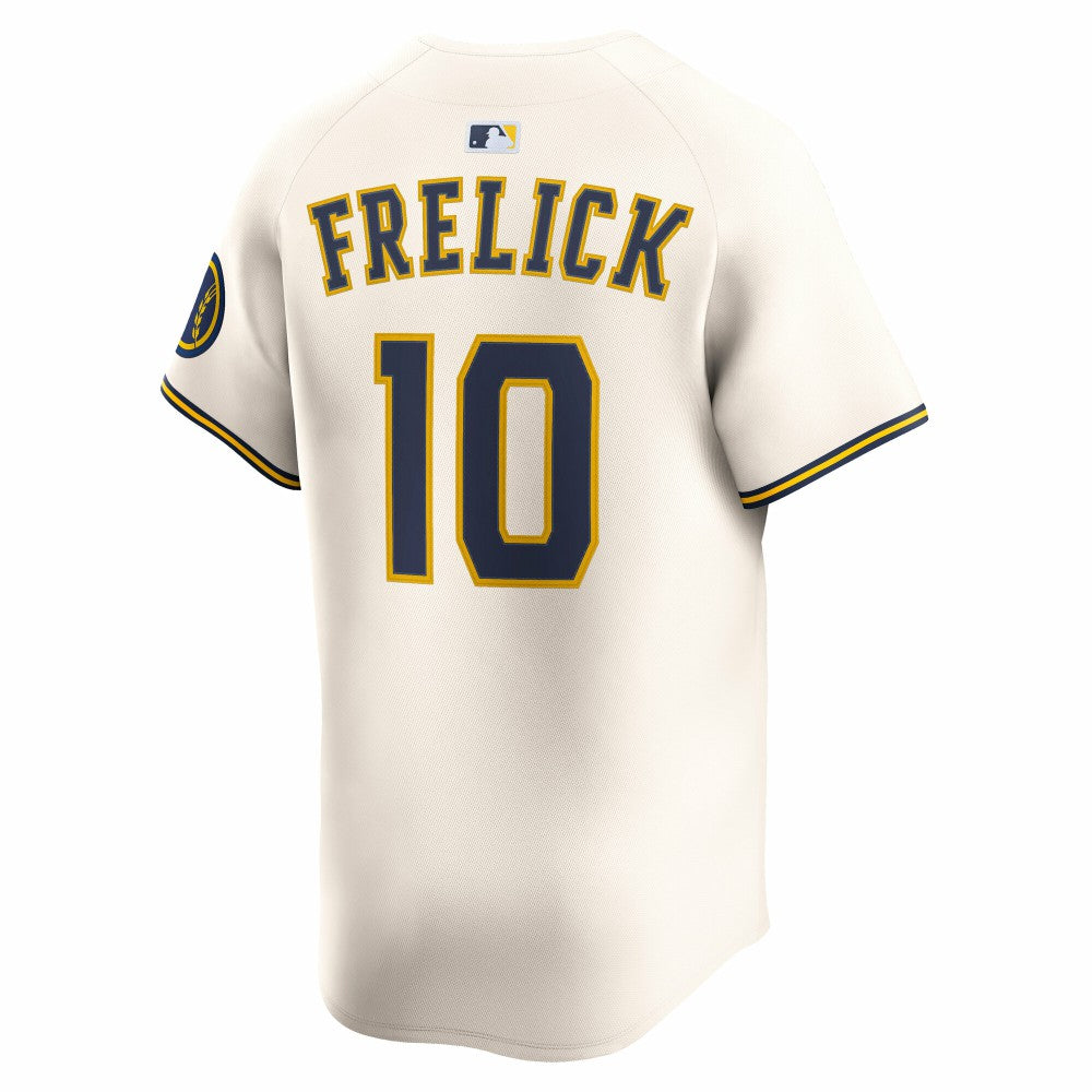 Sal Frelick Milwaukee Brewers Home Limited Player Jersey - Cream | Nike