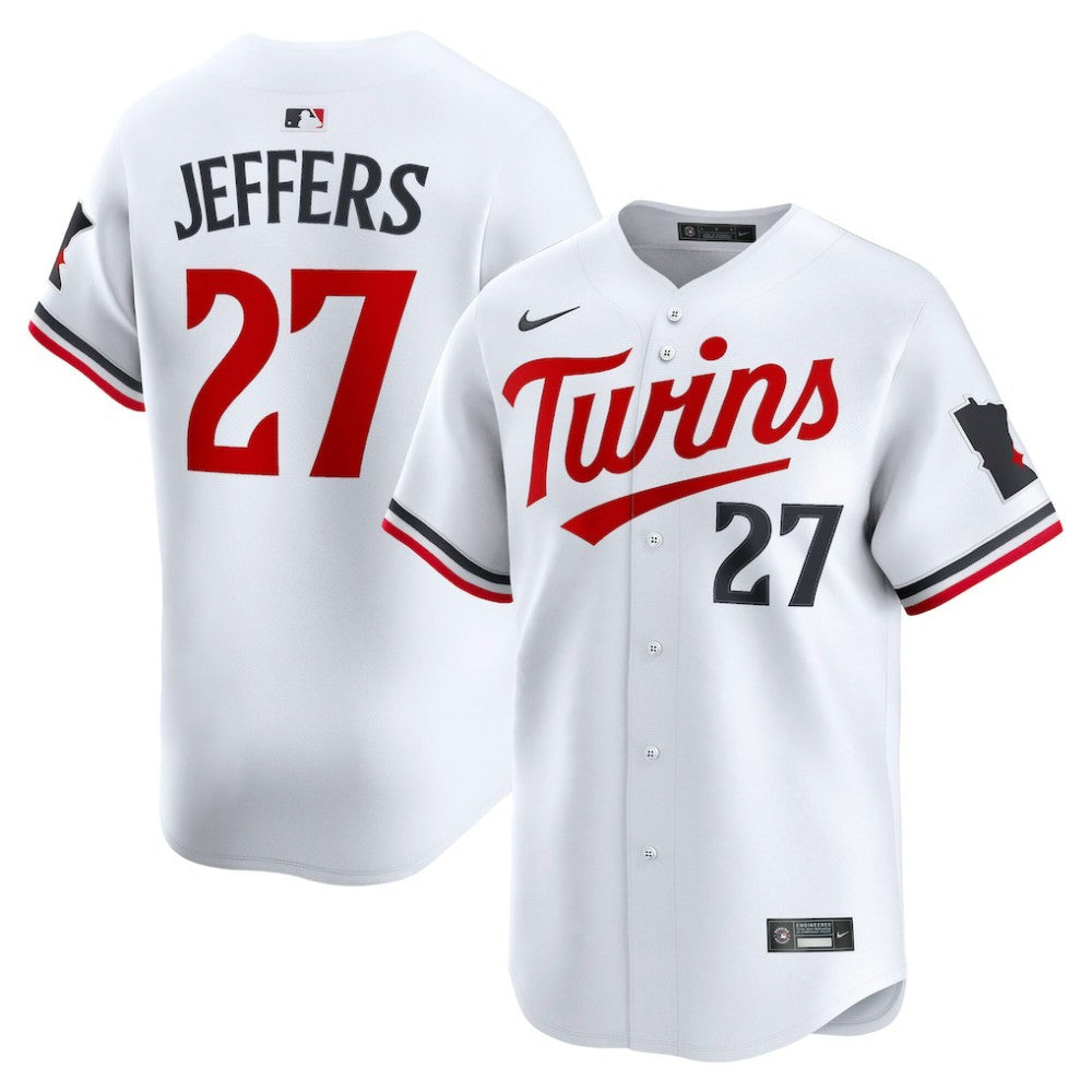 Ryan Jeffers Minnesota Twins Home Limited Player Jersey - White | Nike