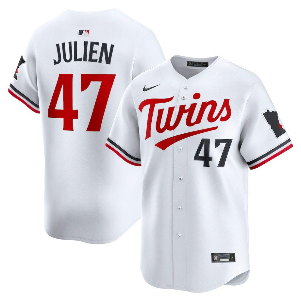 Edouard Julien Minnesota Twins Home Limited Player Jersey - White | Nike
