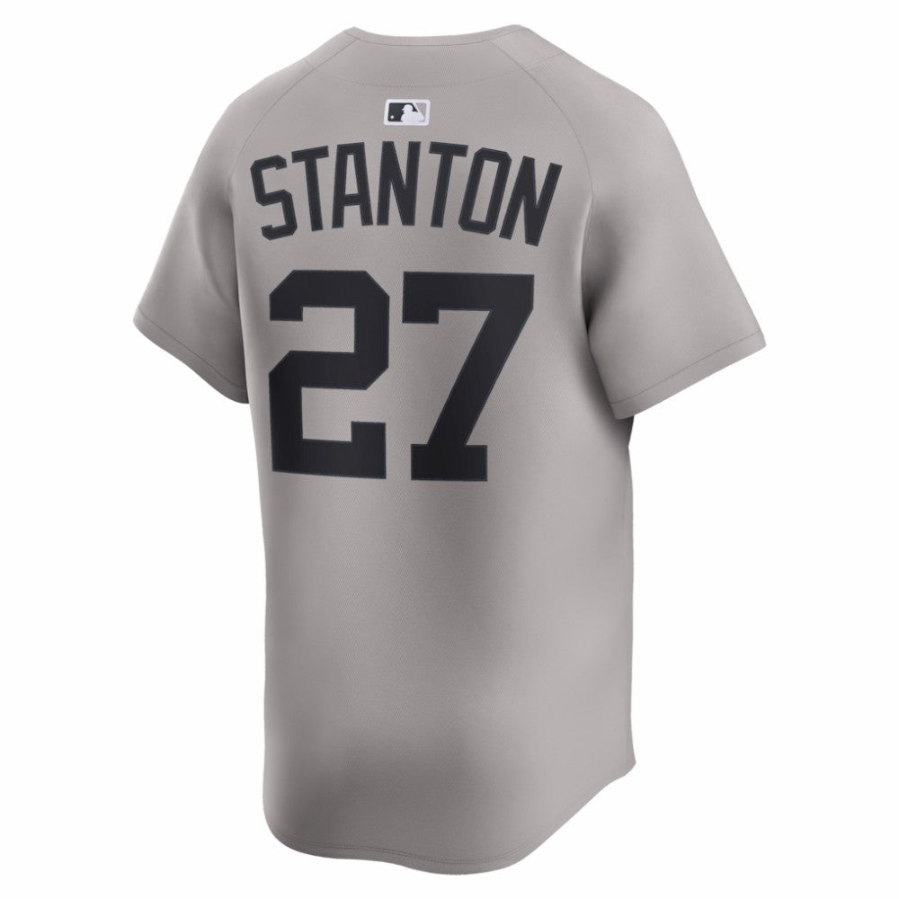 Giancarlo Stanton New York Yankees Road Limited Jersey - Gray | Nike