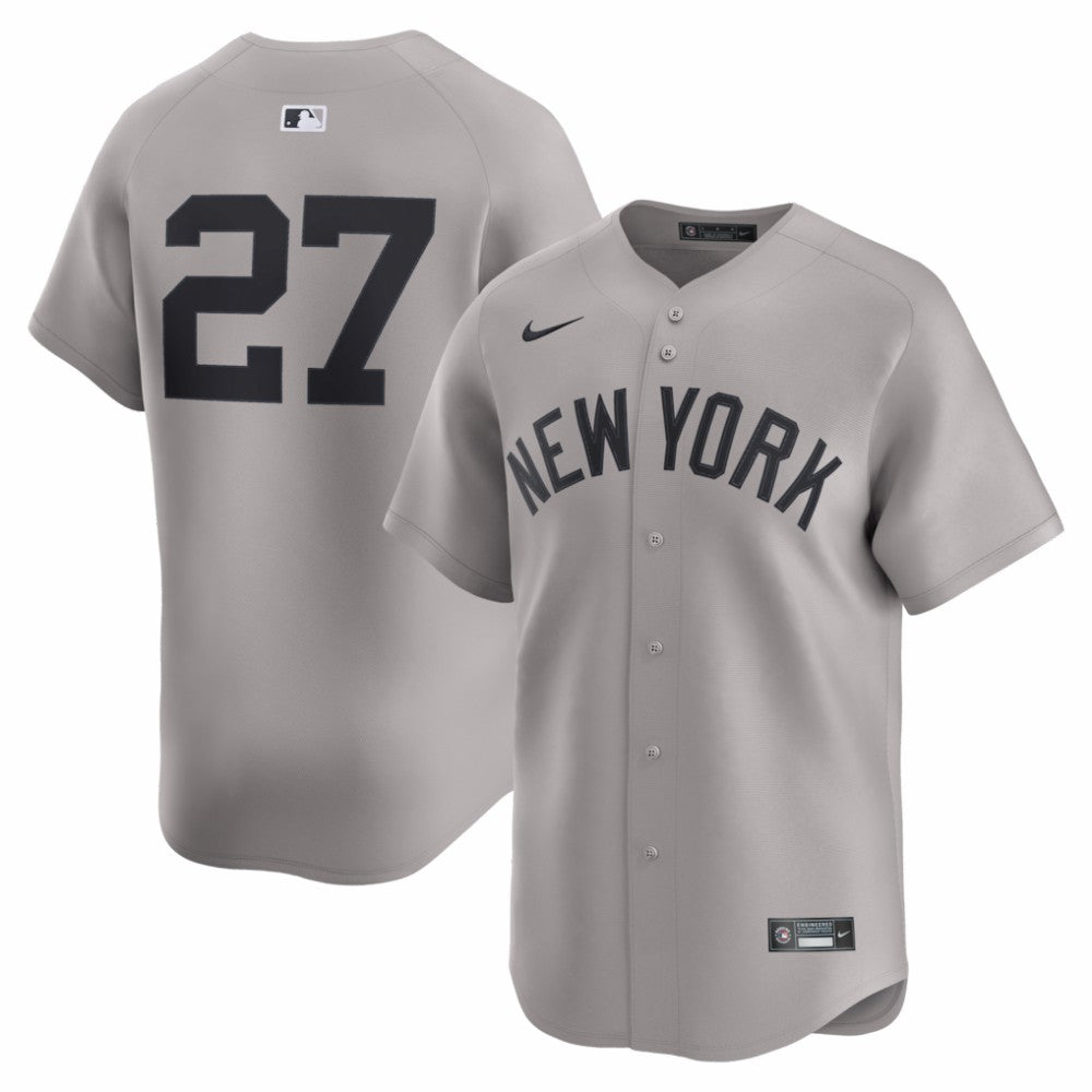 Giancarlo Stanton New York Yankees Road Limited Player Jersey - Gray | Nike