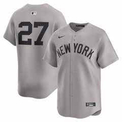 Giancarlo Stanton New York Yankees Road Limited Player Jersey - Gray | Nike
