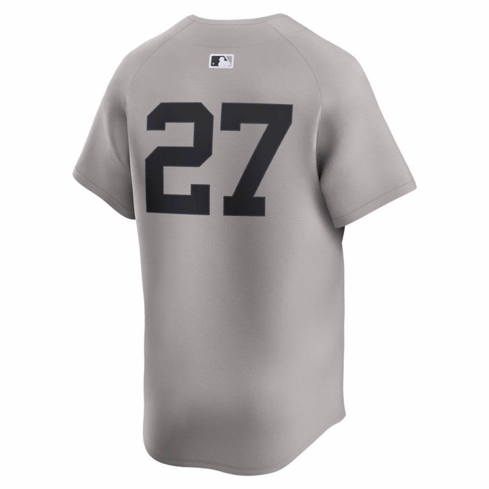 Giancarlo Stanton New York Yankees Road Limited Player Jersey - Gray | Nike