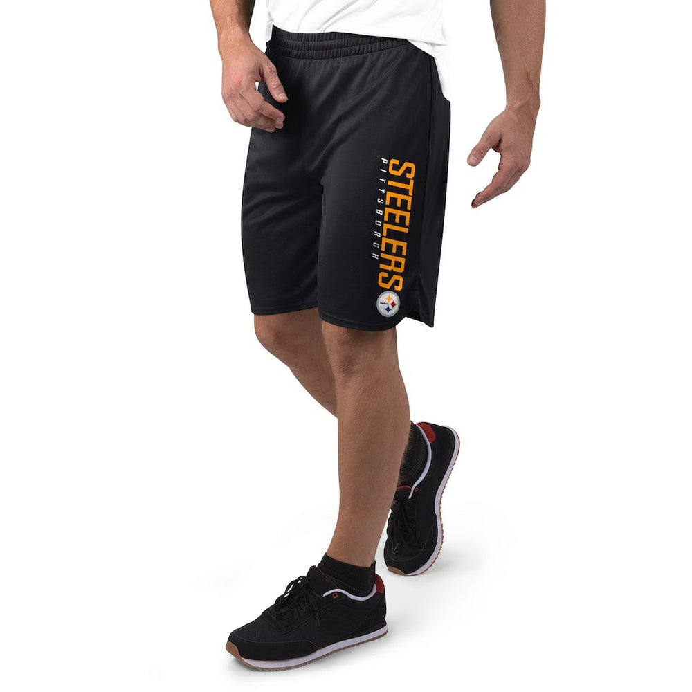 NFL Pittsburgh Steelers MSX by Michael Strahan Mesh Shorts