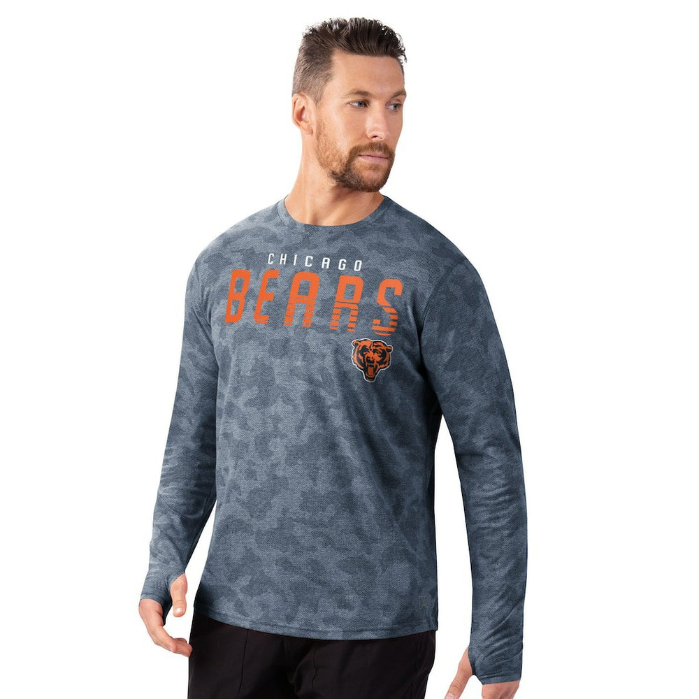NFL Chicago Bears MSX by Michael Strahan Performance Camo Long Sleeve T-Shirt