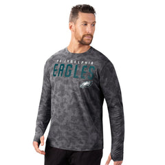 NFL Philadelphia Eagles MSX by Michael Strahan Performance Camo Long Sleeve T-Shirt