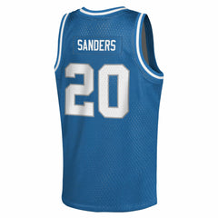 NFL Detroit Lions Barry Sanders  Youth Retired Player NFL Basketball Fashion Jersey