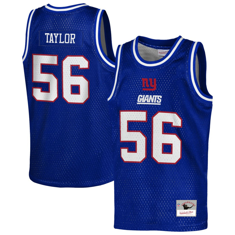 NFL New York Giants Lawrence Taylor  Youth Retired Player NFL Basketball Fashion Jersey