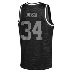 NFL Las Vegas Raiders Bo Jackson  Youth Retired Player NFL Basketball Fashion Jersey