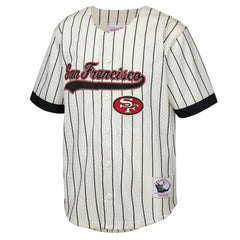 NFL San Francisco 49ers Jerry Rice  Youth Retired Player Name & Number Baseball Jersey