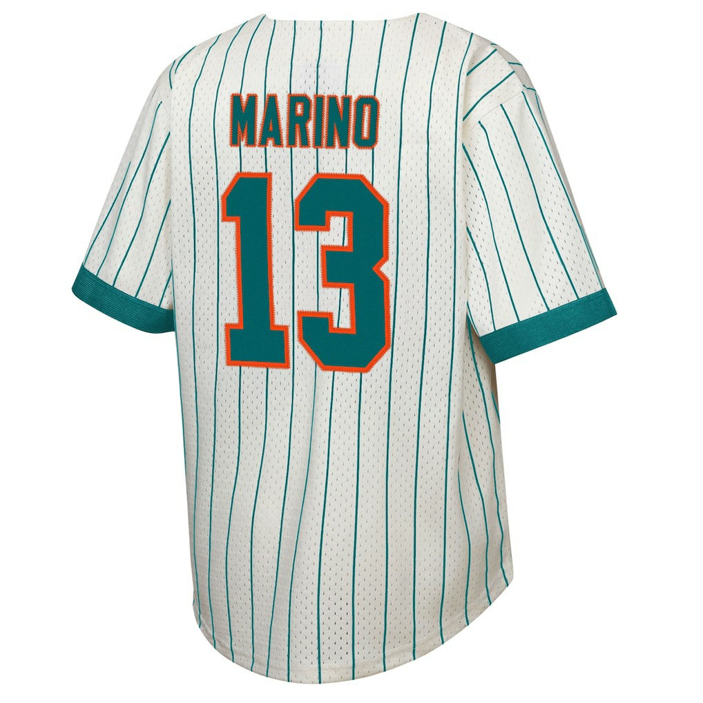 NFL Miami Dolphins Dan Marino  Youth Retired Player Name & Number Baseball Jersey