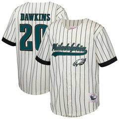 NFL Philadelphia Eagles Brian Dawkins  Youth Retired Player Name & Number Baseball Jersey