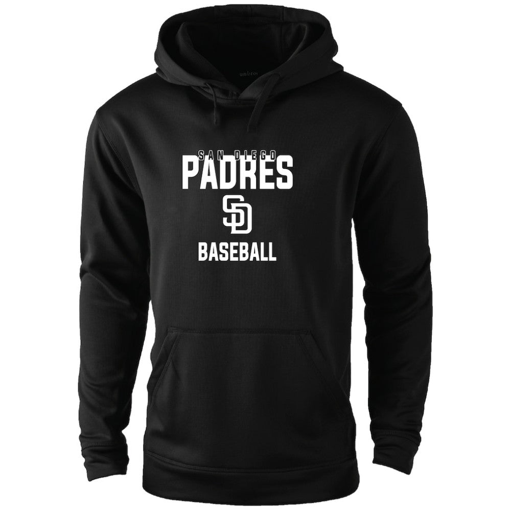 San Diego Padres Dunbrooke Champion Pullover Hoodie - Black