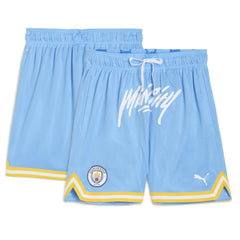 Manchester City 2025 FIFA Club World Cup Hoops Reversible Shorts / Soccer On sale