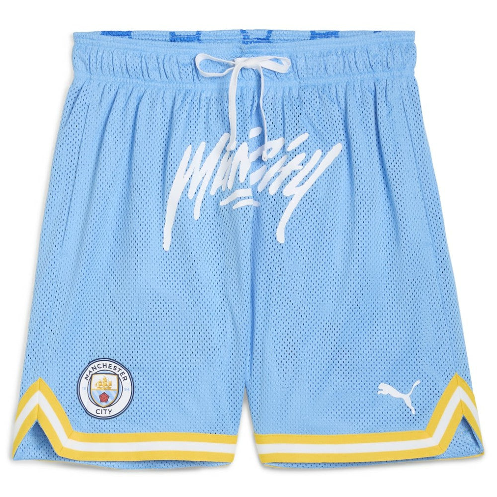 Manchester City 2025 FIFA Club World Cup Hoops Reversible Shorts / Soccer On sale