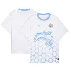 Manchester City 2025 FIFA Club World Cup Hoops T-Shirt / Soccer Discount