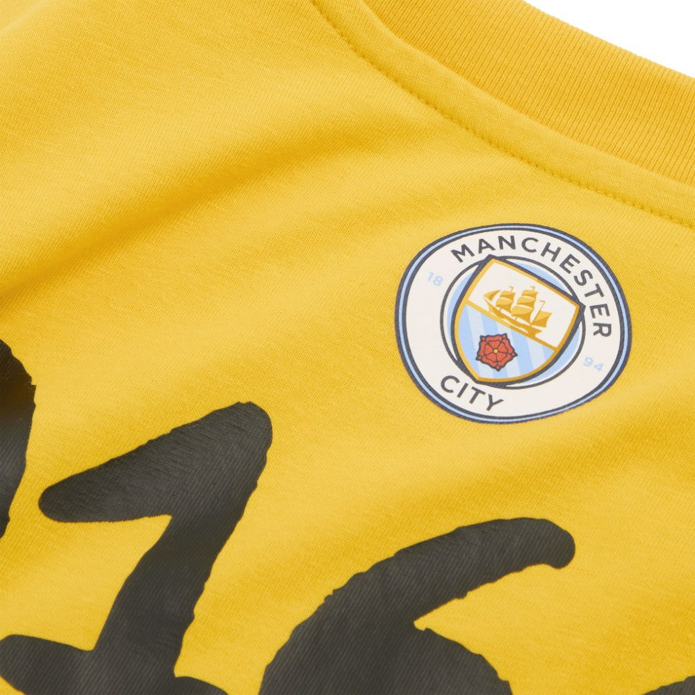 Manchester City 2025 FIFA Club World Cup Hoops T-Shirt / Soccer New