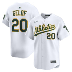 Zack Gelof Athletics Home Limited Player Jersey - White | Nike