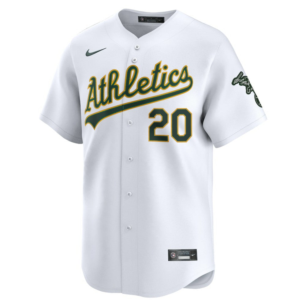 Zack Gelof Athletics Home Limited Player Jersey - White | Nike