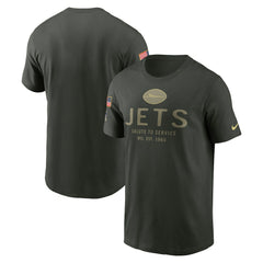 NFL New York Jets 2025 Salute to Service Sideline Primary Edge Dri-FIT T-Shirt