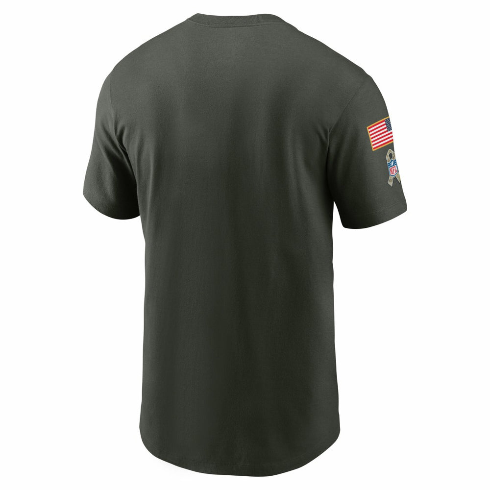 NFL Green Bay Packers 2025 Salute to Service Sideline Primary Edge Dri-FIT T-Shirt