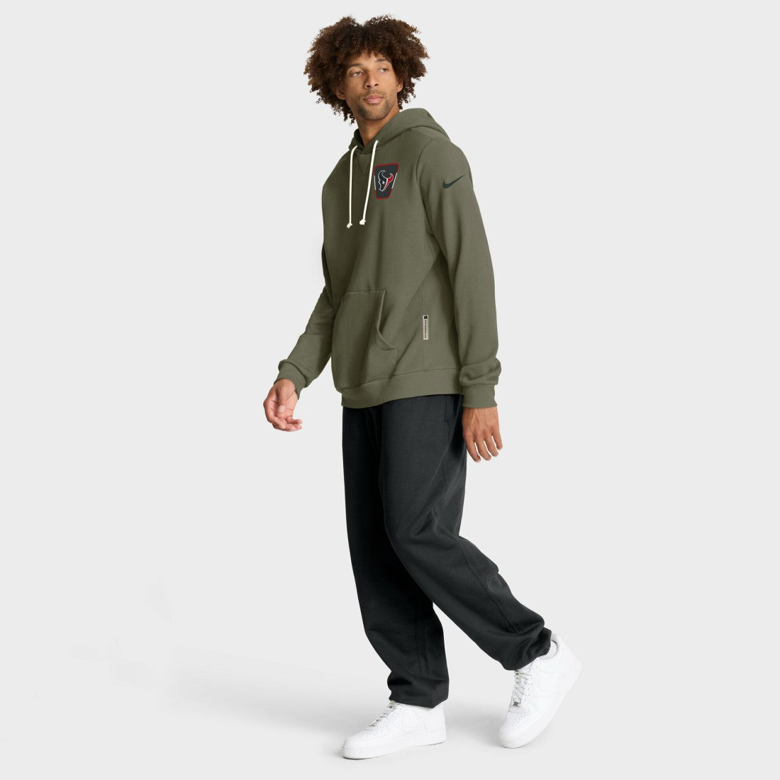 NFL Houston Texans 2025 Salute to Service Sideline Standard Issue Dri-FIT Hoodie