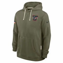 NFL Houston Texans 2025 Salute to Service Sideline Standard Issue Dri-FIT Hoodie
