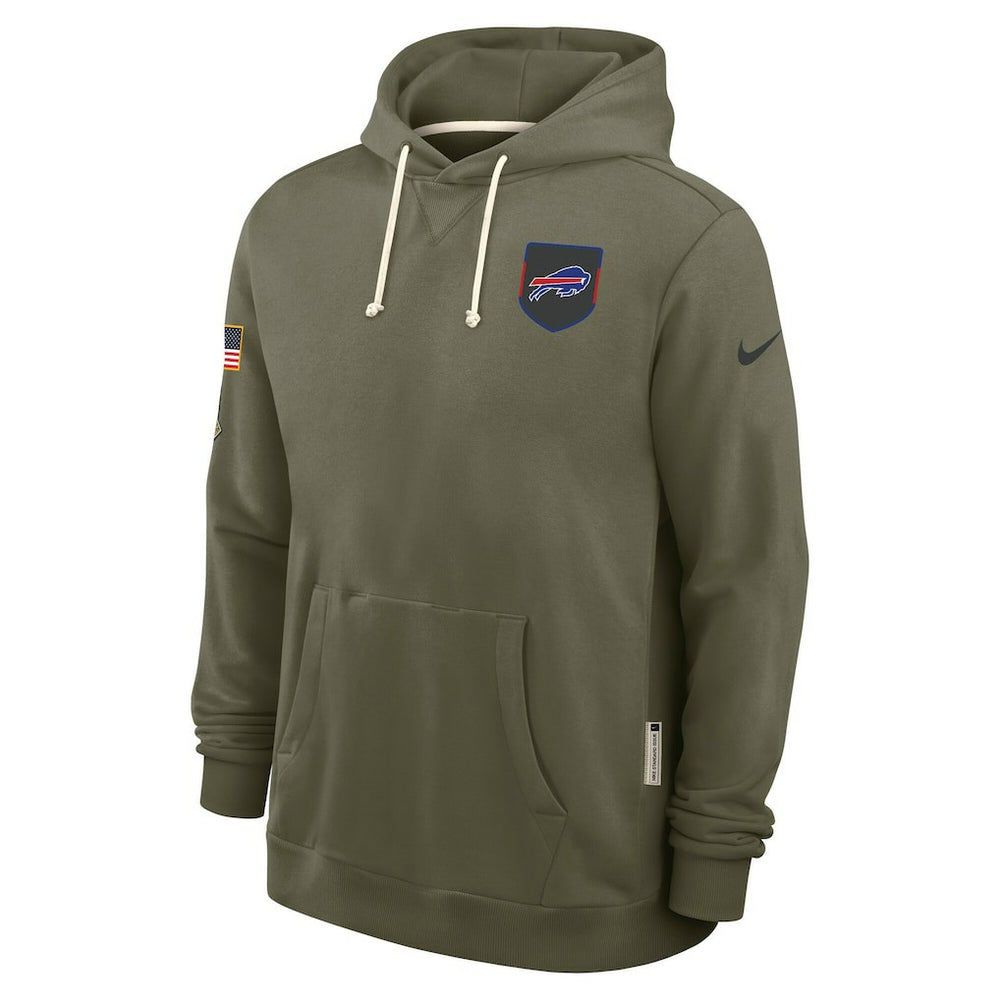 NFL Buffalo Bills 2025 Salute to Service Sideline Standard Issue Dri-FIT Hoodie