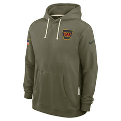 NFL Washington Commanders 2025 Salute to Service Sideline Standard Issue Dri-FIT Hoodie