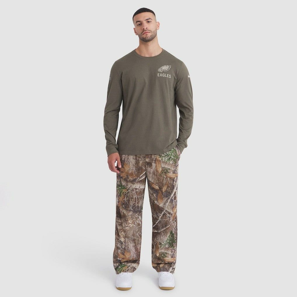 NFL Philadelphia Eagles 2025 Salute to Service Sideline Long Sleeve T-Shirt