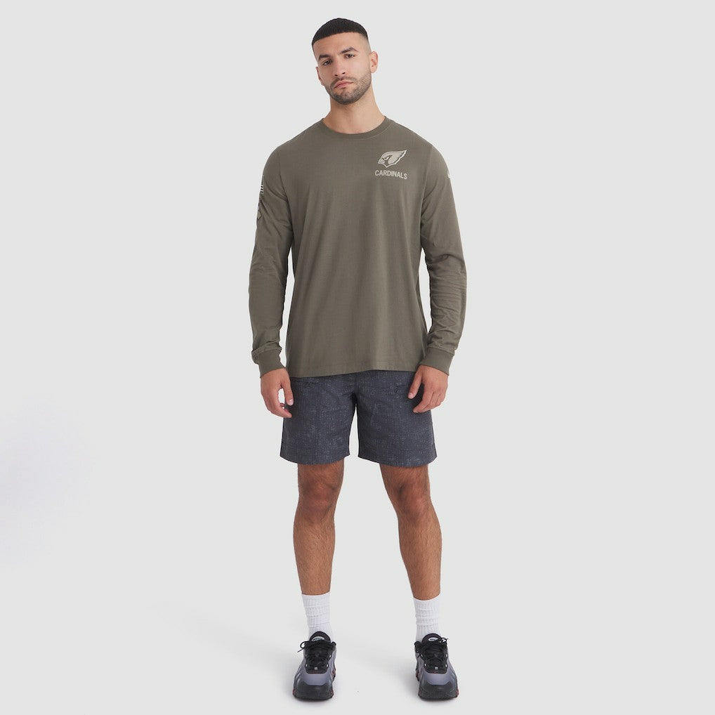 NFL Arizona Cardinals 2025 Salute to Service Sideline Long Sleeve T-Shirt
