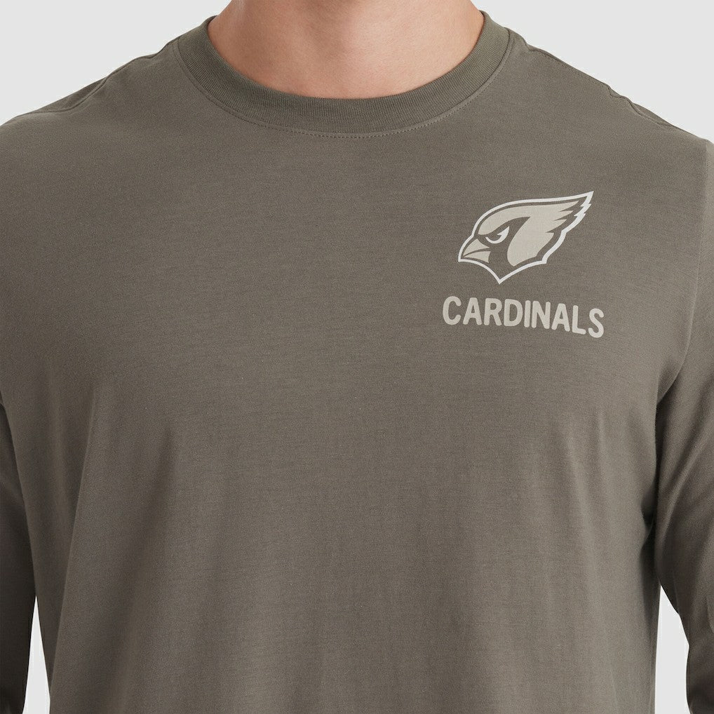 NFL Arizona Cardinals 2025 Salute to Service Sideline Long Sleeve T-Shirt