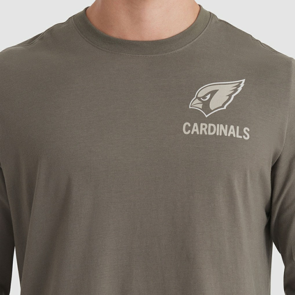 NFL Arizona Cardinals 2025 Salute to Service Sideline Long Sleeve T-Shirt