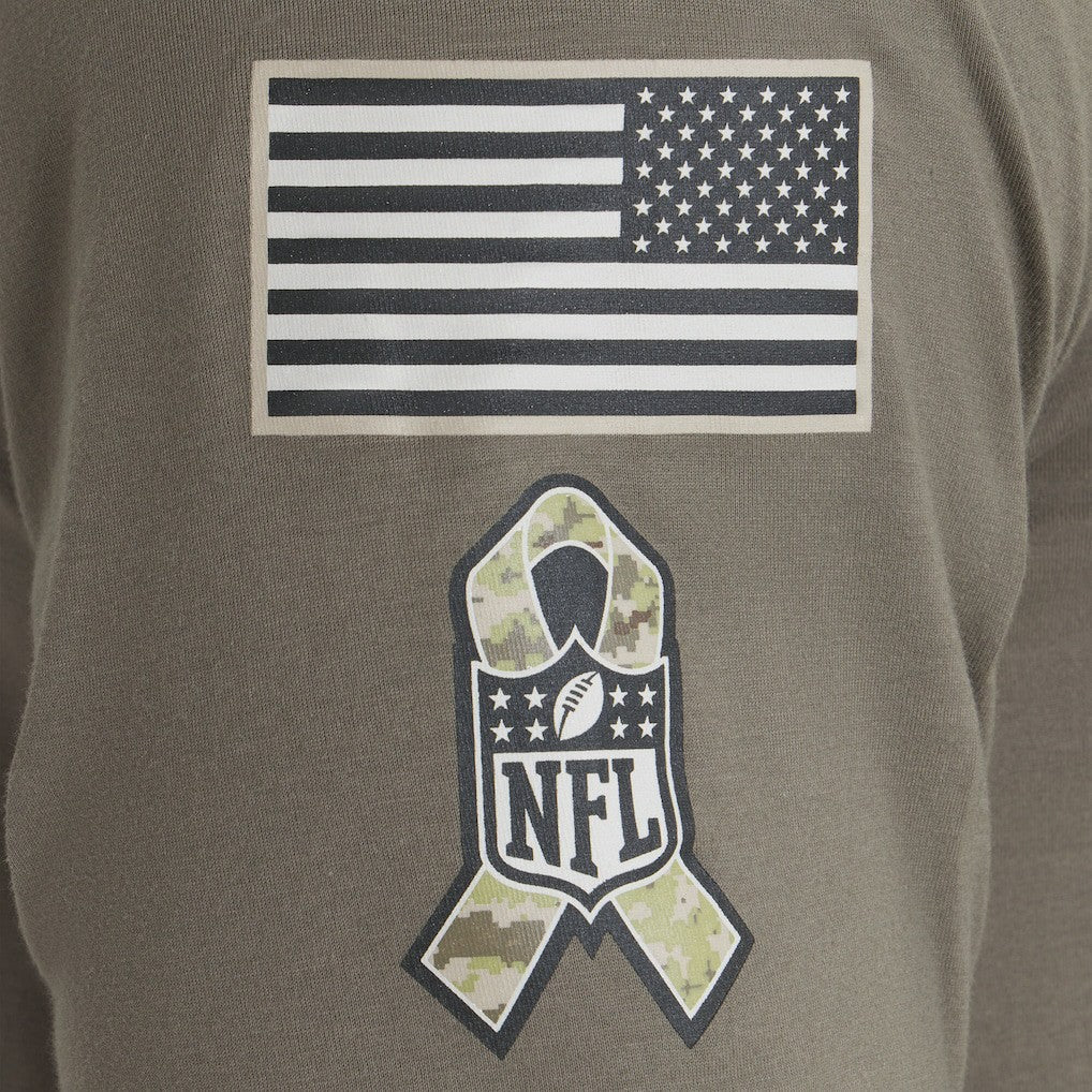 NFL Arizona Cardinals 2025 Salute to Service Sideline Long Sleeve T-Shirt