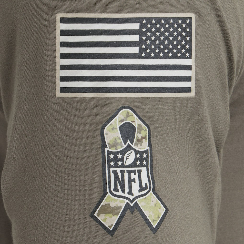 NFL Arizona Cardinals 2025 Salute to Service Sideline Long Sleeve T-Shirt