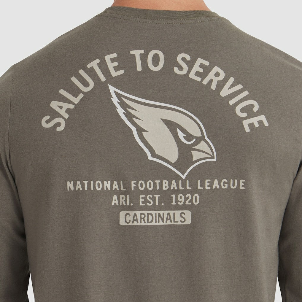 NFL Arizona Cardinals 2025 Salute to Service Sideline Long Sleeve T-Shirt