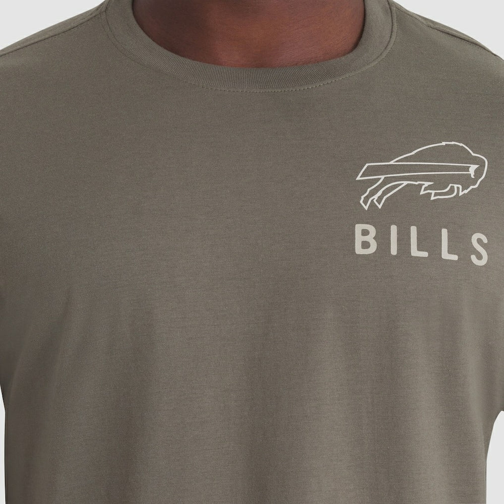 NFL Buffalo Bills 2025 Salute to Service Sideline Long Sleeve T-Shirt