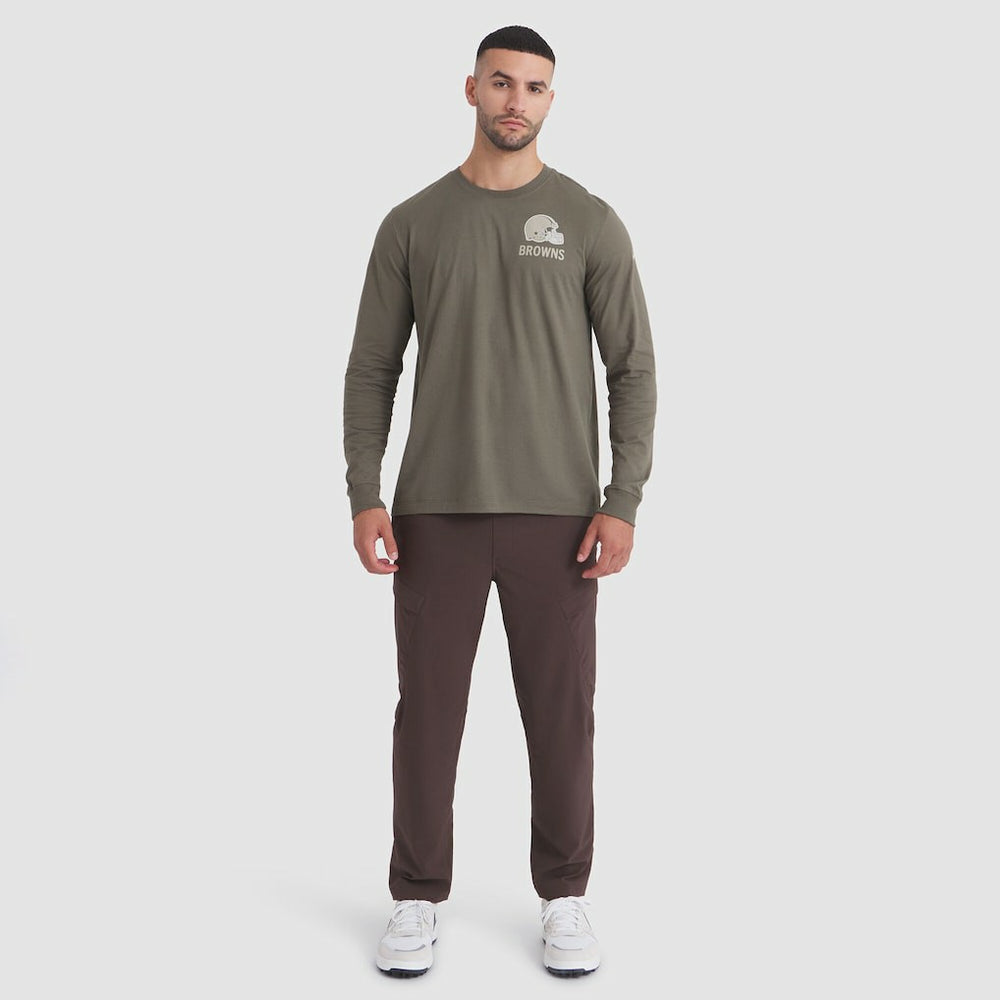 NFL Cleveland Browns 2025 Salute to Service Sideline Long Sleeve T-Shirt
