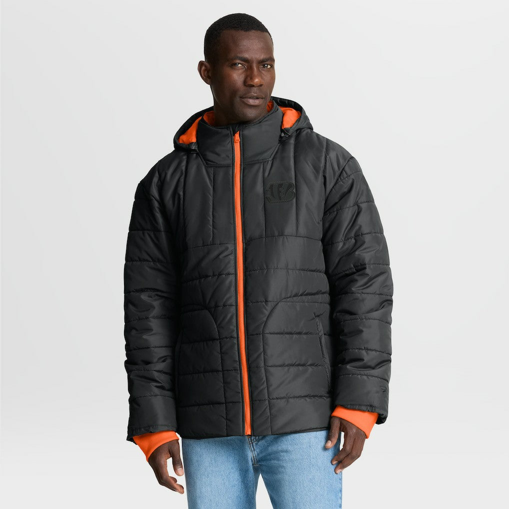 NFL Cincinnati Bengals Full-Zip Hooded Jacket