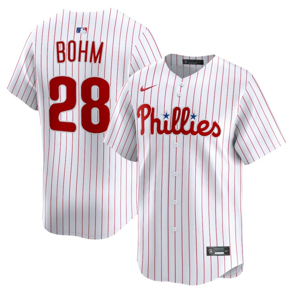 Alec Bohm Philadelphia Phillies Home Limited Player Jersey - White | Nike