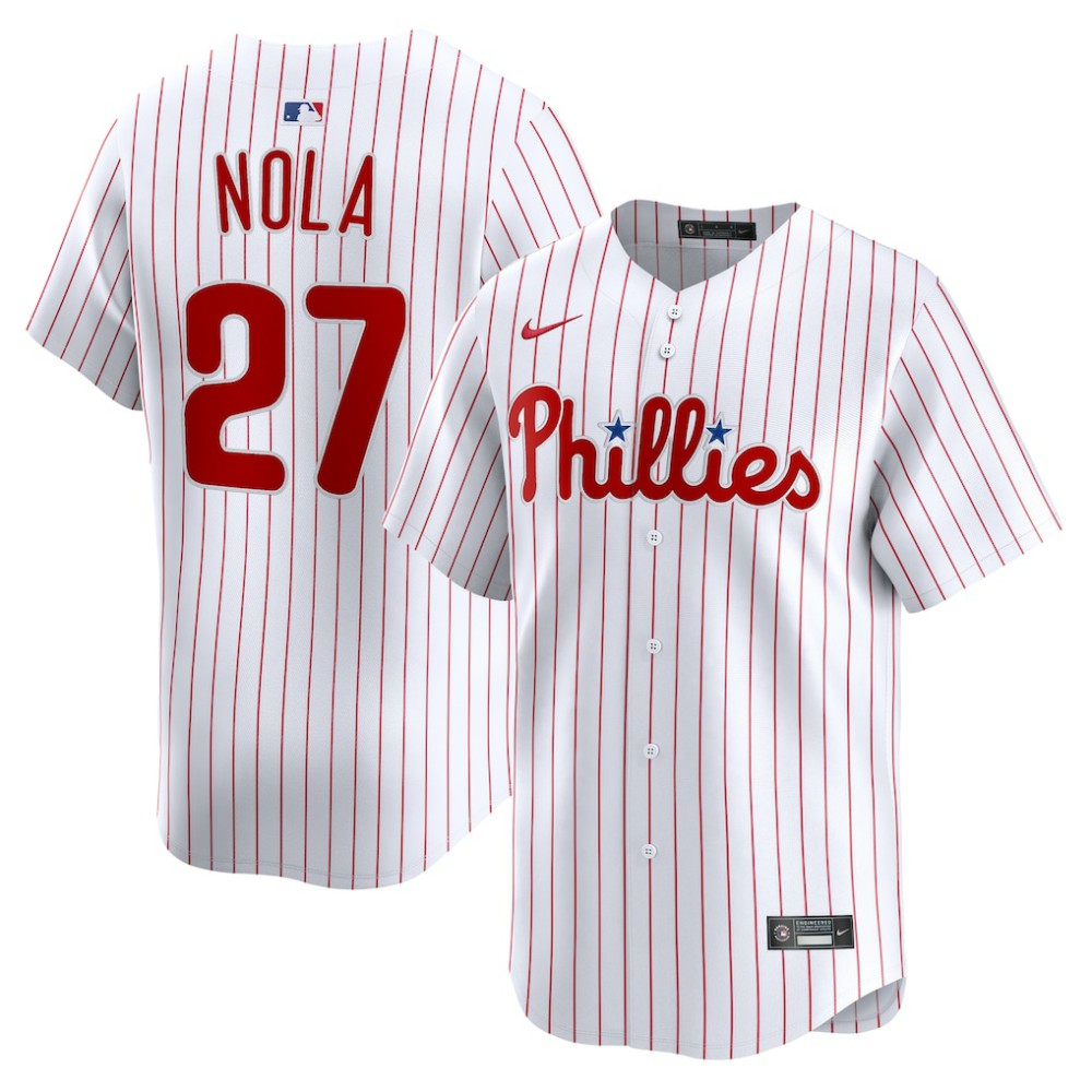 Aaron Nola Philadelphia Phillies Home Limited Player Jersey - White | Nike