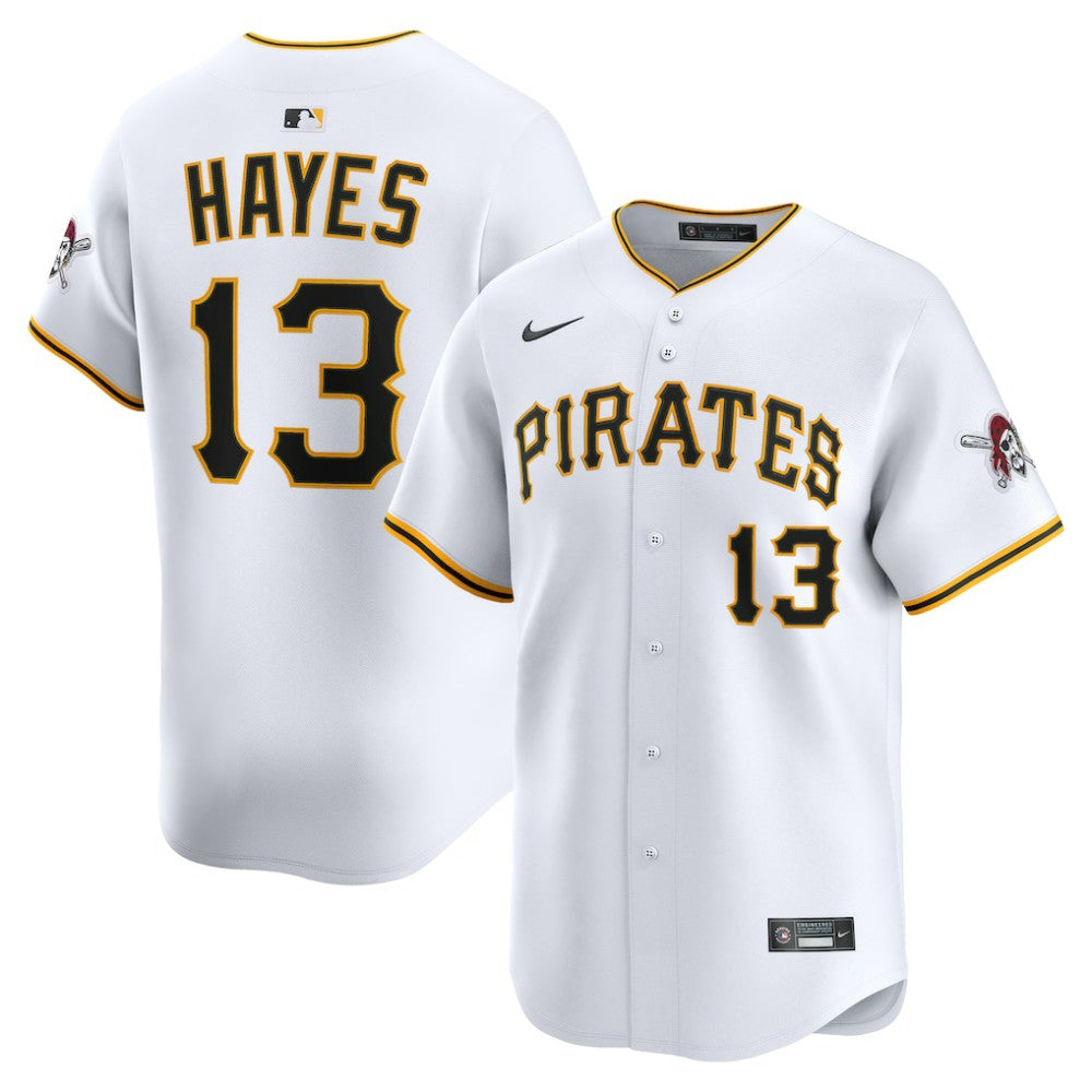 Ke'Bryan Hayes Pittsburgh Pirates Home Limited Player Jersey - White | Nike