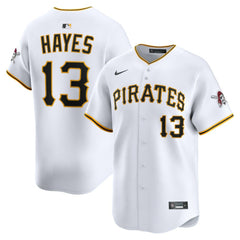 Ke'Bryan Hayes Pittsburgh Pirates Home Limited Player Jersey - White | Nike